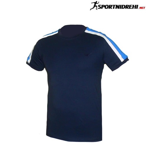 Мъжка спортна тениска REDICS 240028, тъмносиня, памук и ликра